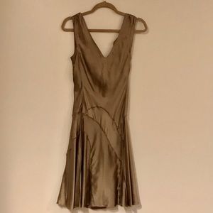 Cocktail/night vintage silk dress